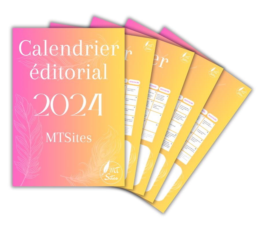 Calendrier éditorial 2024