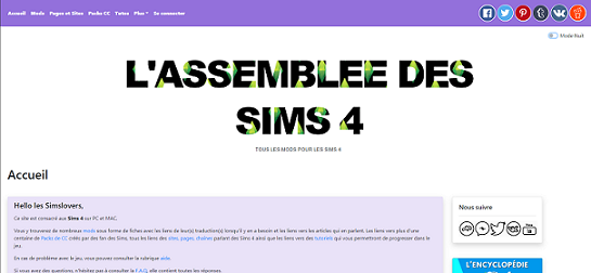 L'Assemblée des Sims 4